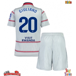 Atletico Madrid Giuliano Simeone #20 Replica Third Stadium Kit for Kids 2026-27 Short Sleeve (+ pants)